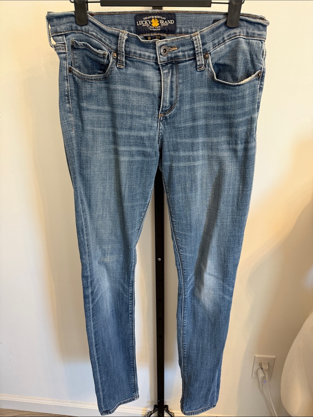 Lucky Brand Women's Light Wash Skinny Jeans